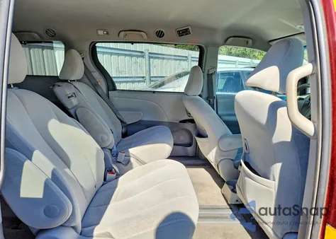 2014 Toyota Sienna Le из США, поврежденный, VIN 5TDKK3DC8ES486182
